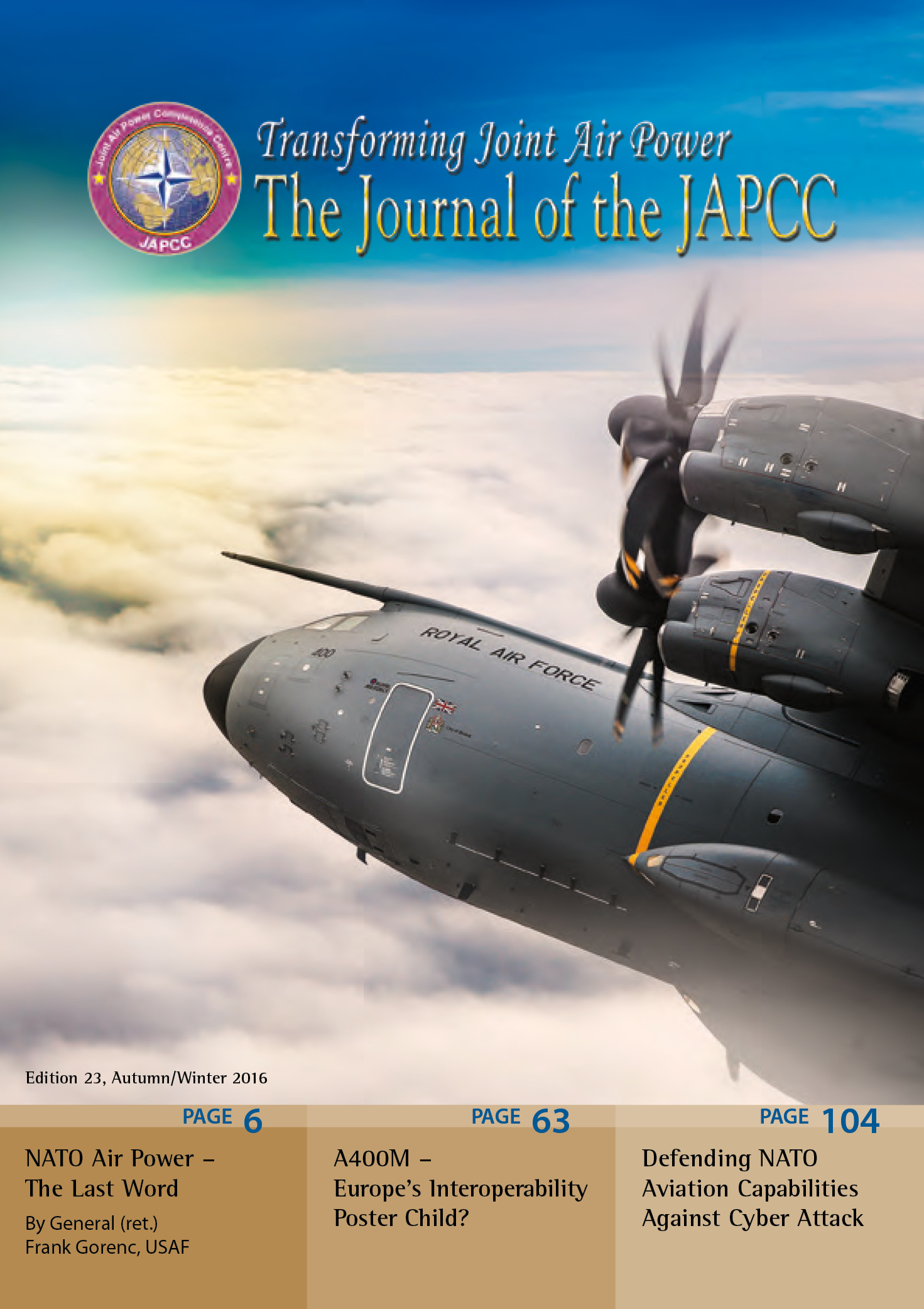 Countering Anti-Access / Area Denial - Joint Air Power Competence Centre